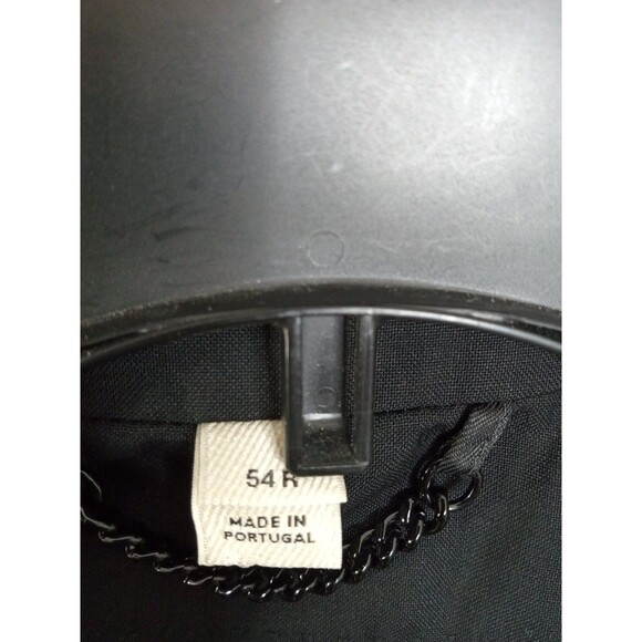 Burberry Blazer Milbank Travel 3102 Black Lightweight 54R - Picture 3 of 10